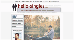 Desktop Screenshot of hello-singles.com